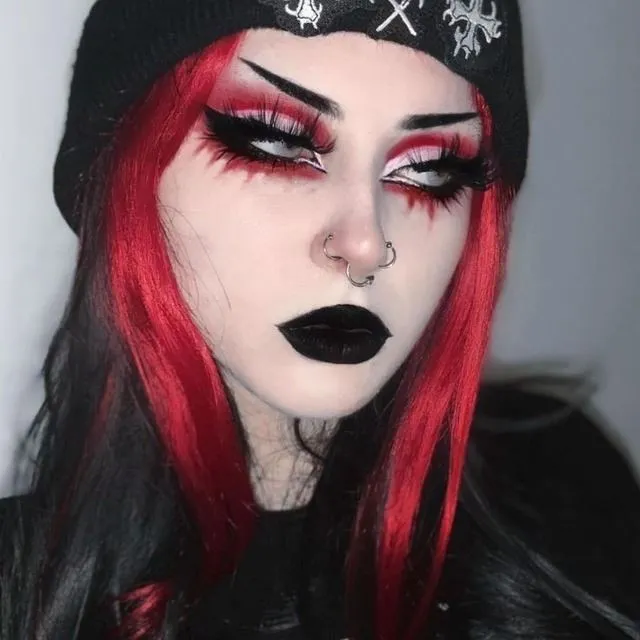 I'm so in love with this make-up look I saw on Pinterest any