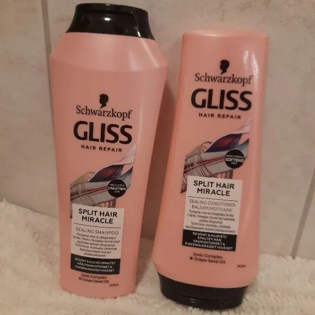 🌸🖤 Schwarzkopf Gliss Split Hair Miracle Shampoo &amp;