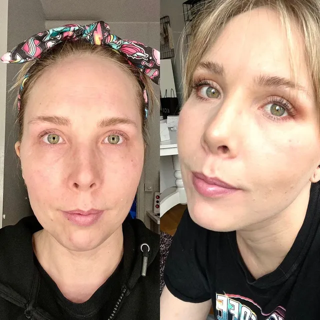 Före och efter! Några av mina bästa tips för en bra makeup