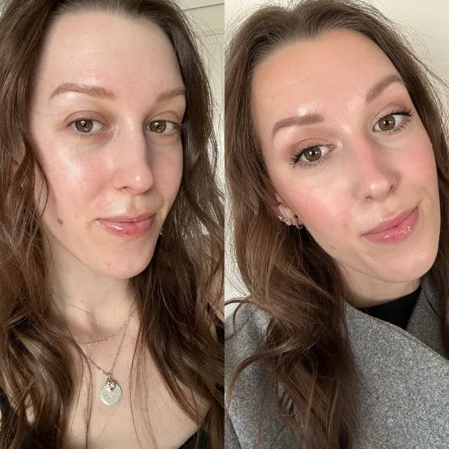 ✨ before and after ✨ Fokus på ögon och blush idag. Får passa